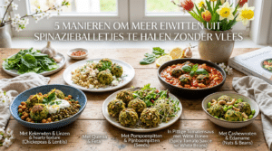 5 manieren om meer eiwitten uit spinazieballetjes te halen zonder vlees