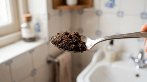 ontdek waarom steeds meer mensen koffiedik met één eenvoudige lepel in het toilet gebruiken en welke voordelen dit biedt voor je huishouden en het milieu.