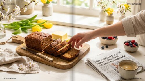 Mijn ontbijtkoek is altijd zacht en ideaal voor een snelle tussendoortje
